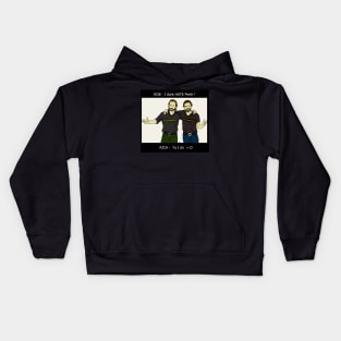 rob an rich jokes Kids Hoodie